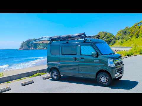 Видео: Минивэн-кампинг и рыбалка в Ибараки