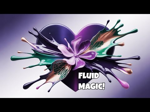 Видео: Техника №1 для создания магического жидкого искусства дома
