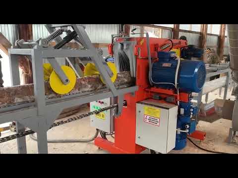 Видео: Купили новый фрезерно-пильный станок для тонкомера