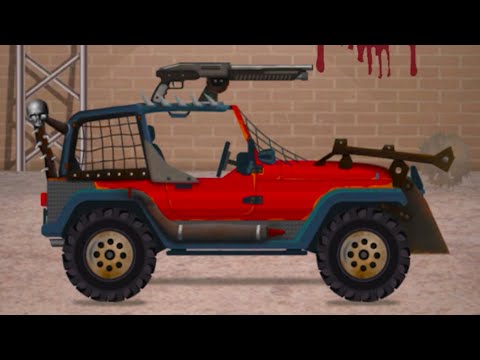 Видео: ТРАК и ДЖИП в Zombie Crash Racing #1 Город Пепла и Окраины на Машинки Кида
