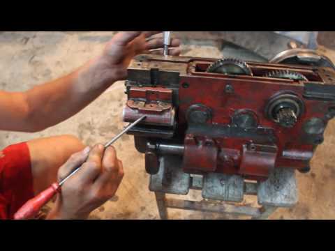 Видео: нарезание маточной гайки / cutting the masterbatch nut