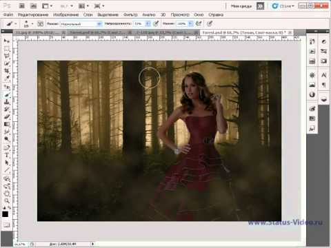 Видео: Коллаж в стиле фильма "Сумерки"