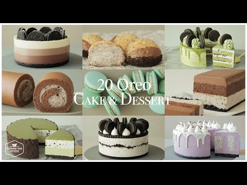 Видео: 20 рецептов тортов и десертов Oreo | Видео по выпечке | Шоколадный чизкейк, блинный торт