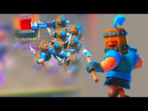 Видео: ШОК!!! 14 ЛВЛ РЕКРУТЫ УНИЧТОЖАЮТ ВСЕ НА АРЕНЕ - Clash Royale