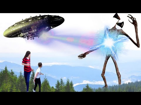 Видео: Сиреноголовый 2 Спасаем маму от Пришельцев и Сиреноголового Siren Head