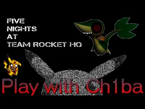 Видео: Play with Ch1ba - Мини Хоррор - Five Nights at Team Rocket - ЭТО ЧТО ЗА @%# ПОКЕМОН?