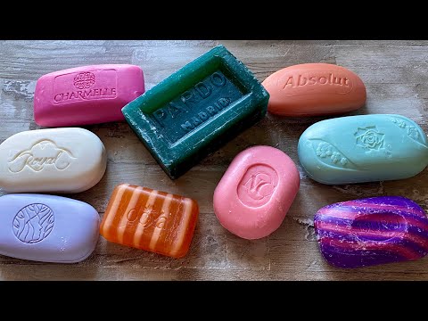 Видео: ASMR Soap cutting | Soap Carving|Резка мыла  | ASMR