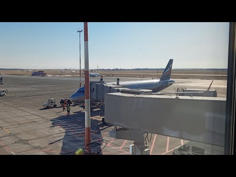Видео: Airbus a320 а/к Аэрофлот, Москва (SVO) - Уфа