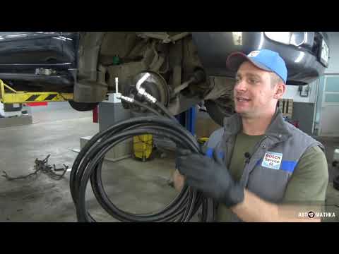 Видео: Магистрали заднего кондиционера. Замена трубок на шланги. Как сделать правильно!