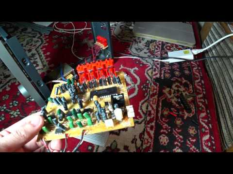 Видео: Ремонт найденного усилителя Microlab.