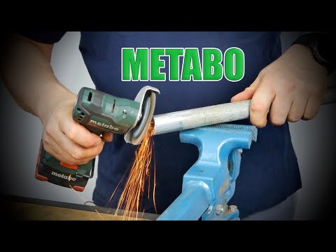 Видео: мини УШМ METABO PowerMaxx CC 18 LTX BL