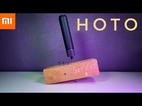 Видео: Электрическая отвертка Xiaomi HOTO Portable (qwlsd001) . Обзор и тест.