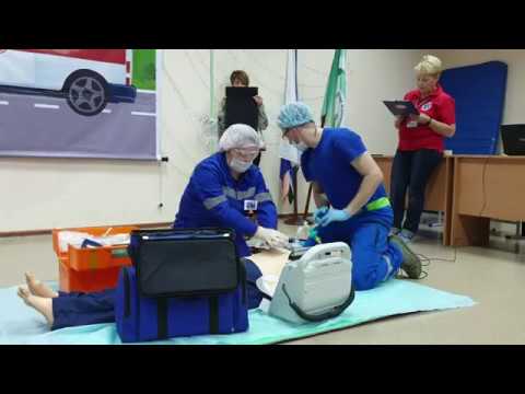 Видео: Расширенная СЛР. Тактико-специальные учения Горнозаводского округа Свердловской области. 14.11.2019