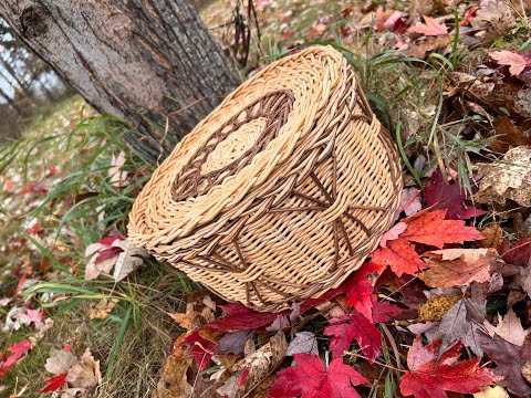 Видео: Newspaper weaving with Irina   Узор Шторки/Curtain Pattern