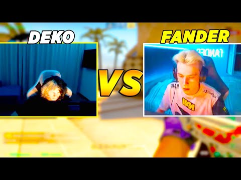 Видео: ОНИ ВСТРЕТИЛИСЬ В ИГРЕ!! DEKO ПРОТИВ FANDER'A НА ФЕЙСИТЕ! ДЕКО VS FANDER (CS:GO)