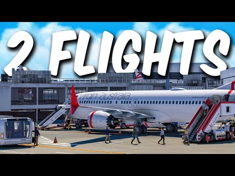 Видео: Мой *ПЕРВЫЙ* 2-х летный цикл в Microsoft Flight Simulator... (VATSIM/ATC)