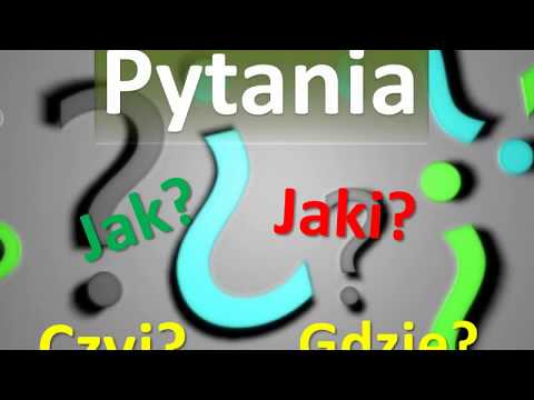 Видео: Урок польского - Pytania (Вопросы Как? Какой? Чей? Где?)