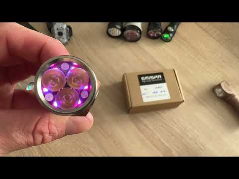 Видео: Карманный монстр: Emisar D3AA Ti (NTG35 CRI95 + RGB)