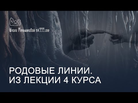Видео: Родовые линии. Из лекции 4 курса Каузальное тело