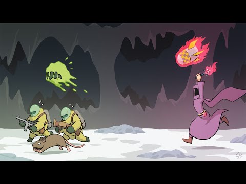 Видео: Noita / Первый Забег
