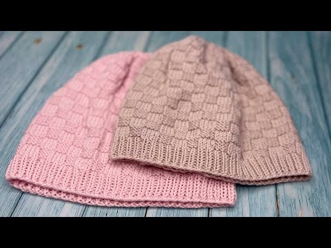 Видео: ТАКУЮ шапку свяжет любой 👒 тоненькая шапочка на весну
