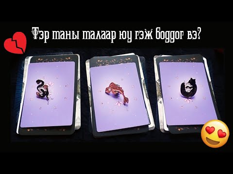 Видео: 🔮[Таро мэргэ]🔮Тэд таны талаар юу гэж боддог вэ? 🥰💔😢Хатуу Үнэн!!✨