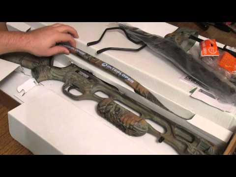 Видео: Арбалет Интерлопер Скорпион (распаковка, размышления)