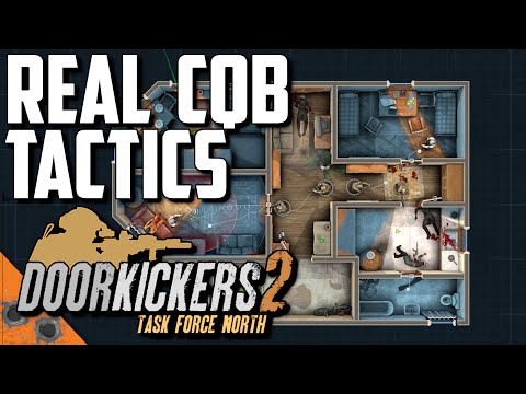 Видео: Реалистичный ближний бой в Doorkickers 2: Task Force North