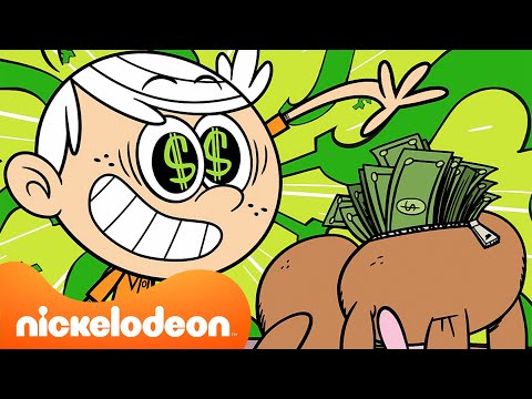 Видео: Мой шумный дом | Линкольн и семья Лауд зарабатывают! 🤑💵 | 1 час подработок | Дом Лаудов