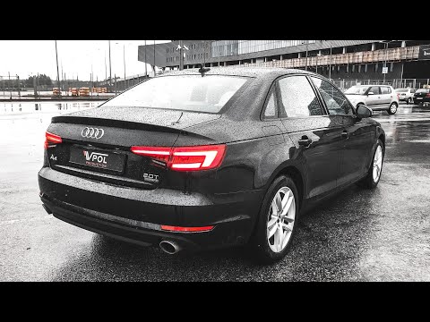 Видео: Audi A4 B9 2.0 TFSI Quattro. Лучшая в классе? Тест-Драйв.