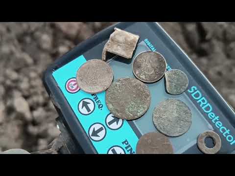 Видео: Коп з металошукачем SDR Detector