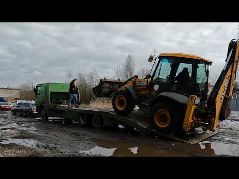 Видео: Первый этап ремонта экскаватора погрузчика JCB