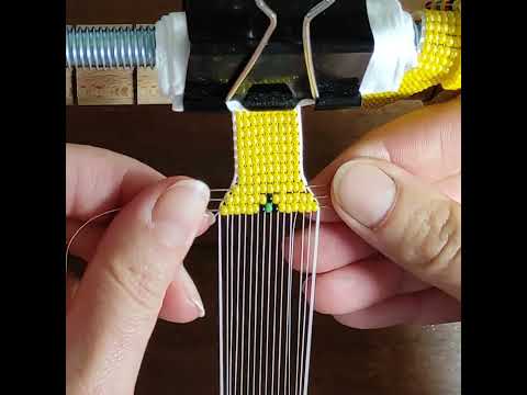 Видео: Плетемо гердан на станку від А до Я) Частина 4.  Як робити розширення в гердані