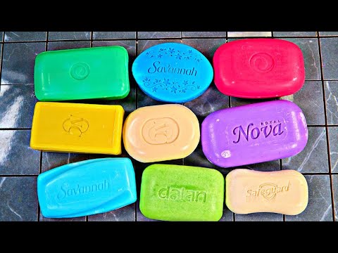 Видео: Satisfying soap cutting.Резка сухого мыла. Soap ASMR@ASMRSOAPUK