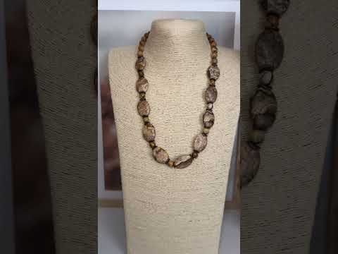 Видео: #10 Переделка старых бус из песочной яшмы