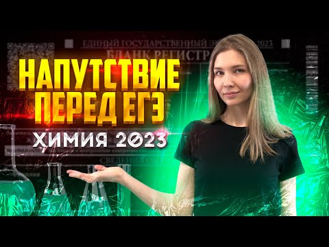 Видео: НАПУТСТВИЕ ПЕРЕД ЕГЭ | ХИМИЯ ЕГЭ 2023 | ТОПСКУЛ