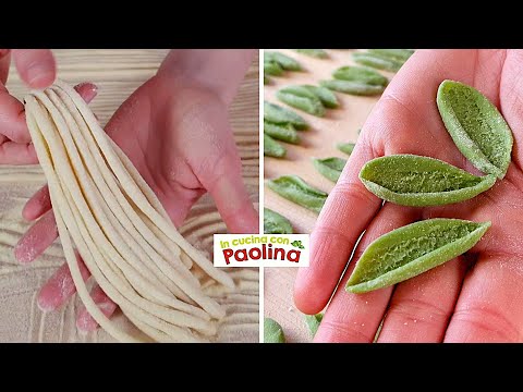 Видео: Свежая домашняя паста. Без яиц. 🍝 2 рецепта, которые вы не захотите пропустить!