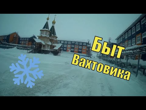 Видео: Вахта Сабетта || Быт на вахте