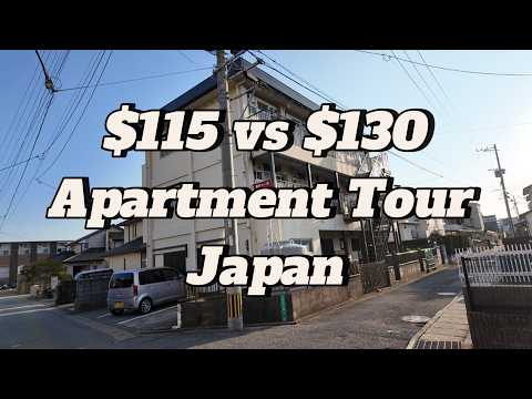 Видео: Экскурсия по апартаментам за 115 и 130 долларов | Фукуока, Япония