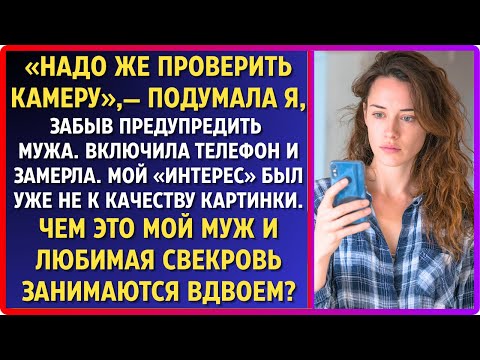 Видео: «Надо проверить камеру», — подумала я, забыв предупредить мужа. Включила телефон и замерла.