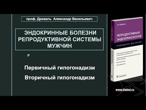 Видео: Лекция №7. Первичный и вторичный гипогонадизм у мужчин