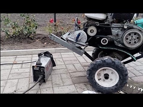 Видео: испытания гироскутерного мотора-генератора 2часть