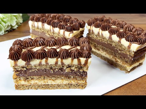 Видео: Я не могу поверить, насколько ЛЕГКО приготовить этот десерт! Очень редкий рецепт торта!