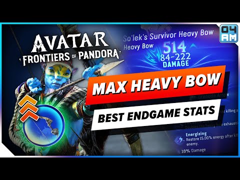 Видео: Создание лучшего лука с максимальными характеристиками в Avatar Frontiers of Pandora