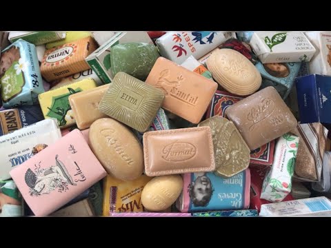 Видео: ASMR SOAP # 98 /Cutting beautiful retro soaps 💫 Резка красивых Ретро мыл