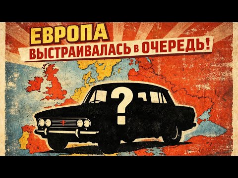 Видео: 5 советских машин, которые РЕАЛЬНО покупали в Европе и США