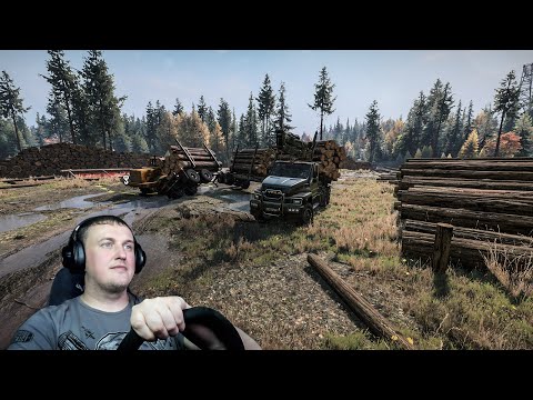 Видео: Прямой эфир по SnowRunner  Урал Некст  везет Бревна Вашингтон добро пожаловать