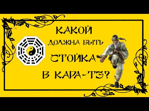Видео: Какой должна быть стойка в каратэ?