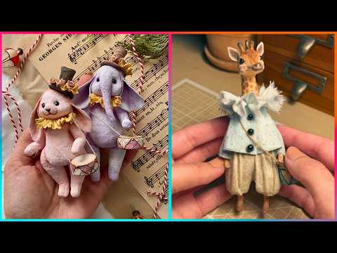Видео: Невероятный процесс изготовления милых хлопковых игрушек | От начала до конца