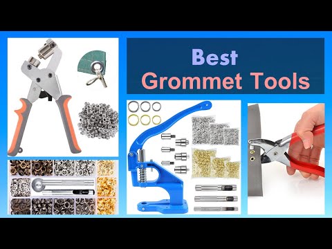 Видео: Лучшие инструменты для установки люверсов | Топ-5 лучших инструментов для установки люверсов. Пре...